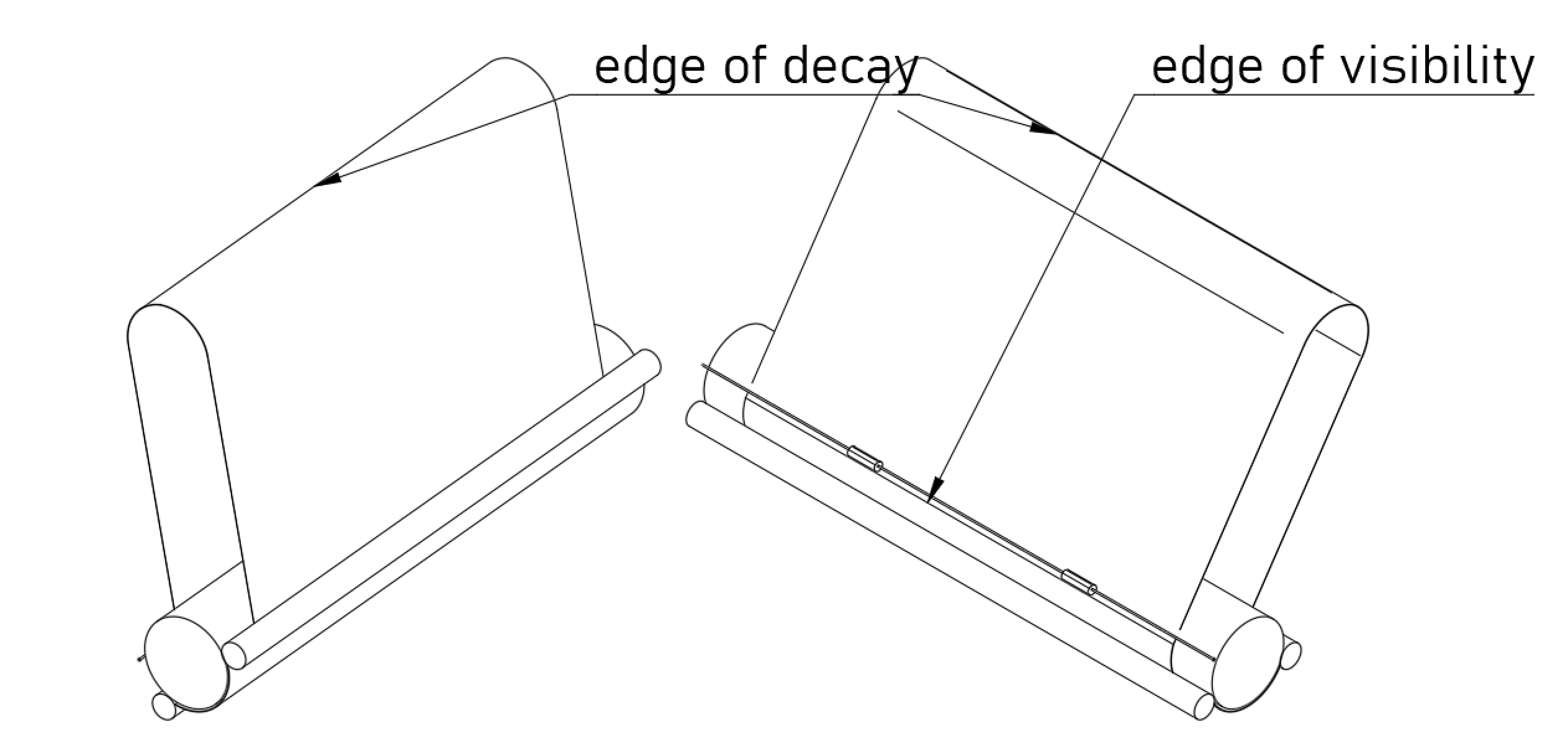 Loop of e-paper over a platen.